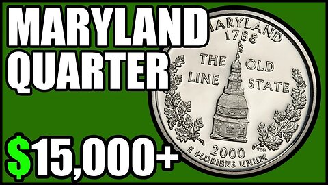 2000 Maryland Quarters Worth Money - How Much Is It Worth and Why, Errors, Varieties, and History