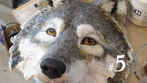 Wolf Head Sculpture - Part 5