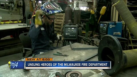 MFD's repair shop team are the unsung heroes of the Milwaukee Fire Department