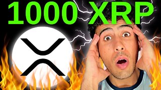 XRP (RIPPLE) CRYPTO: 1000 XRP CAN CHANGE YOUR LIFE!!! ✅ WHEN 1000% XRP