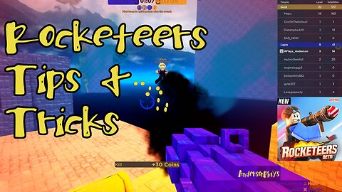 AndersonPlays Roblox 🚀 Rocketeers [New!] - Tips and Tricks