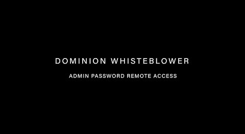 Dominion Whistleblower
