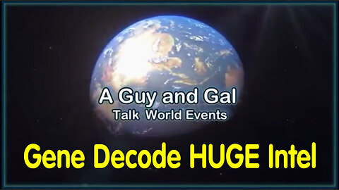 Gene Decode - A Guy And Gal Talk World Events - June 20,2024.