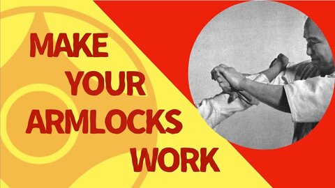 Armlocks For Karate. Make Them Work!