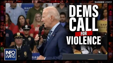 VIDEO PROOF: Alex Jones Responds to Dems Calls for Violence