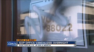 New Milwaukee GOP office vandalized with graffiti