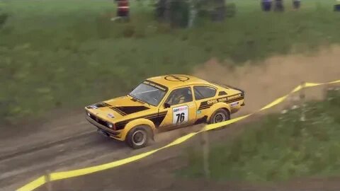 DiRT Rally 2 - Replay - Opel Kadett C GT/E at Jezioro Lukie