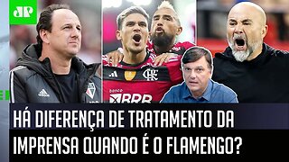"Que CURIOSO, né? NINGUÉM TÁ FALANDO DISSO! Mas as críticas ao Flamengo..." Mauro Cezar É DIRETO!