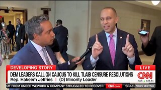 Rep Jeffries Blames Extreme MAGA For Tlaib's Anti-semitism