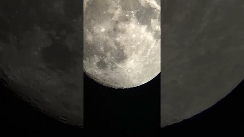 Our Moon From Indiana!!! Recorded With Telescope And IPhone On 5/3/23