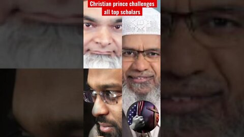 Christian Prince challenges all top scholars to debate