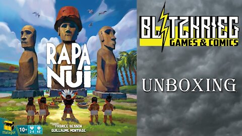 Rapa Nui Board Game Unboxing Matagot Asmodee