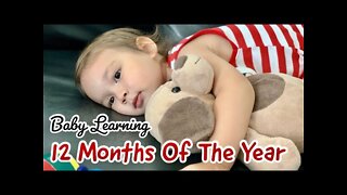 Baby Learning 12 Months Of The Year