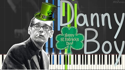 Bill Evans - Danny Boy 1962 (Jazz Piano Synthesia + Double Bass) [St. Patrick's Day] 100% Accurate