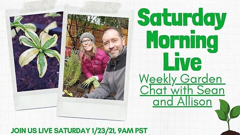 ☕ Saturday Morning LIVE Garden Chat - SGD 299 ☕