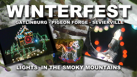 Smoky Mountain Winterfest Lights