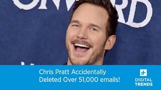 Chris Pratt Accidentally Deleted Over 51,000 Emails!