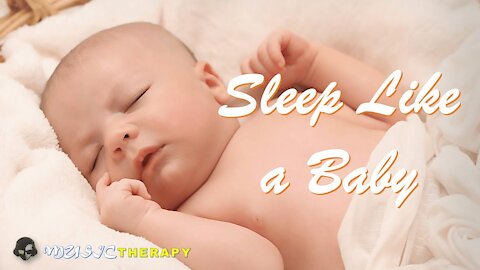 1 Hour Sleep Music for Babies with Rain Sounds