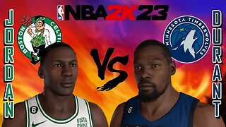 Jordan vs Durant - Celtics vs Timberwolves - MyLeague: All-Time Legends - Game 8 - #NBA2K23