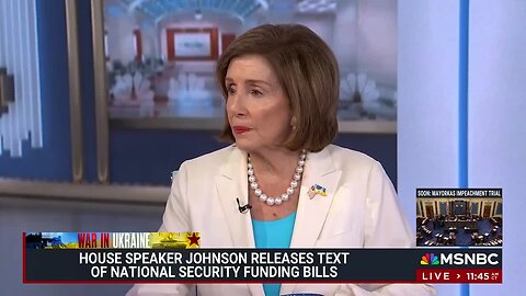 Pelosi: Trump Is ‘Palsy-Walsy’ with Putin