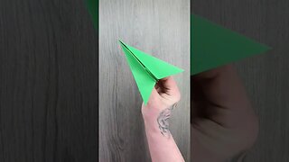 Origami easy paper jet plane with Ski #origami #diyorigami #diy #paper #paperplane #airplane