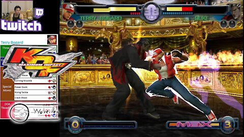 (PS2) KOF Maximum Impact - 01 - Terry Bogard - Normal Mode