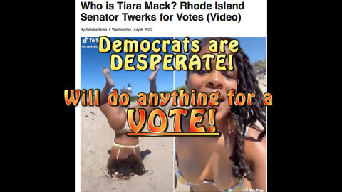Senator Mack Twerks For Votes And Listen to her Reaction