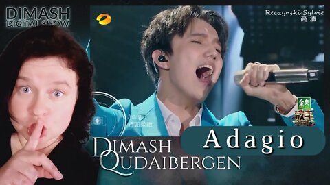 Reaction : Dimash - Adagio . First time