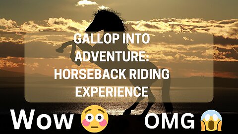 Gallop into Adventure: Horseback Riding Experience