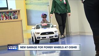 Patients at Oishei Children's Hospital have a stylish home for their sweet Power Wheels