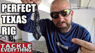 How To Texas Rig Beaver Style Baits...Vile Bug