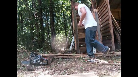 composting toilet outhouse build part 4, on the offgrid homestead