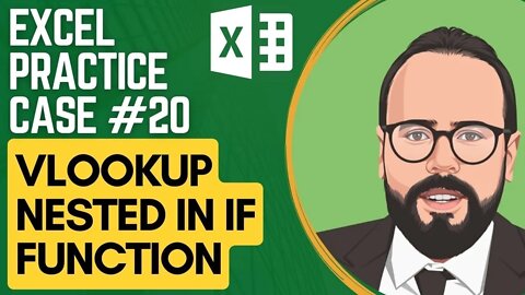 Combining VLOOKUP and IF function | Excel Practice Case #20 إتعلم حيل إكسل مع دكسلو