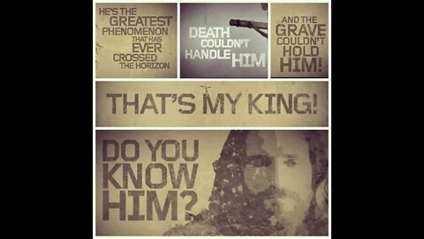That's My King (Do You Know Him) Powerful Video For Easter - Dr. S.M. Lockridge
