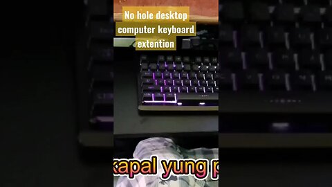 desktop computer keyboard extention heavy duty #shorts