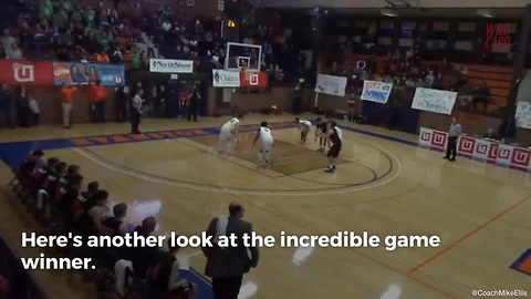 HS Freshman Nails Buzzer Beater From Over 70 Feet Out