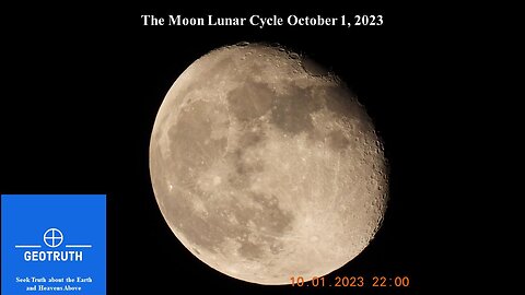 Moon Lunar Cycle October 1 2023
