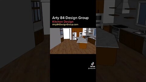 Kitchen Design - Arty 84 Design Group #kitchen #design #3dmodel