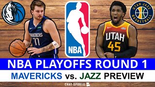 NBA Playoffs 1st Round: Utah Jazz vs. Dallas Mavericks Preview, Luka Doncic Injury Update