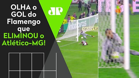 ENTROU OU NÃO? OLHA o GOL do Flamengo que ELIMINOU o Atlético-MG da Copa do Brasil!