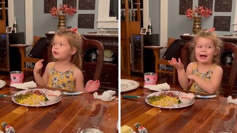 Sweet Little Girl Adorably Explains How Dad Made A Bad Choice
