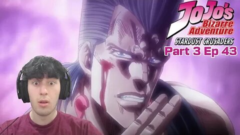 RIP Polnareff | Jojo's Bizzare Adventure Part 3 Ep 43 | REACTION