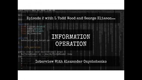 IO Episode 2 -- Interview with Oleksandr Onyshchenko