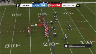 Titans @ Chiefs Using The Best All Madden CPU vs CPU Sliders PS5 4k 60fps Performance Mode.