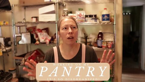 Let's work on this PANTRY! | Plus, an update on my fermenting fridge!