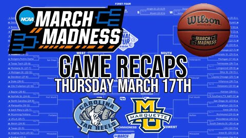 NCAA March Madness RECAP: Marquette v. North Carolina