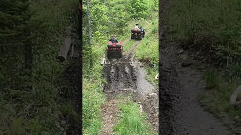 We like throwing dirt too. #mudqueens #newbrunswick #atv #mudding #oakhillcrew #ohcnb