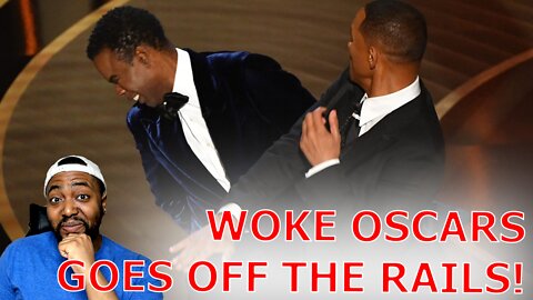 Will Smith SLAPS Chris Rock LIVE At Woke Oscars After GI Jane Joke About Jada Pinkett Smith