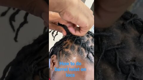 How to do barrel twist Dreadlock Hairstyles