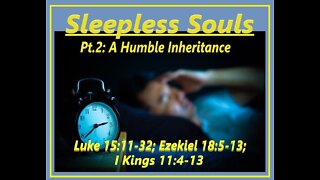 Sleepless Souls: Pt.2 - A Humble Inheritance